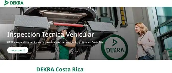 Ingresar a la plataforma Dekra Costa Rica
